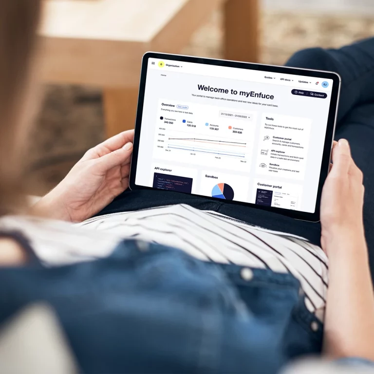 Data insights on a screen