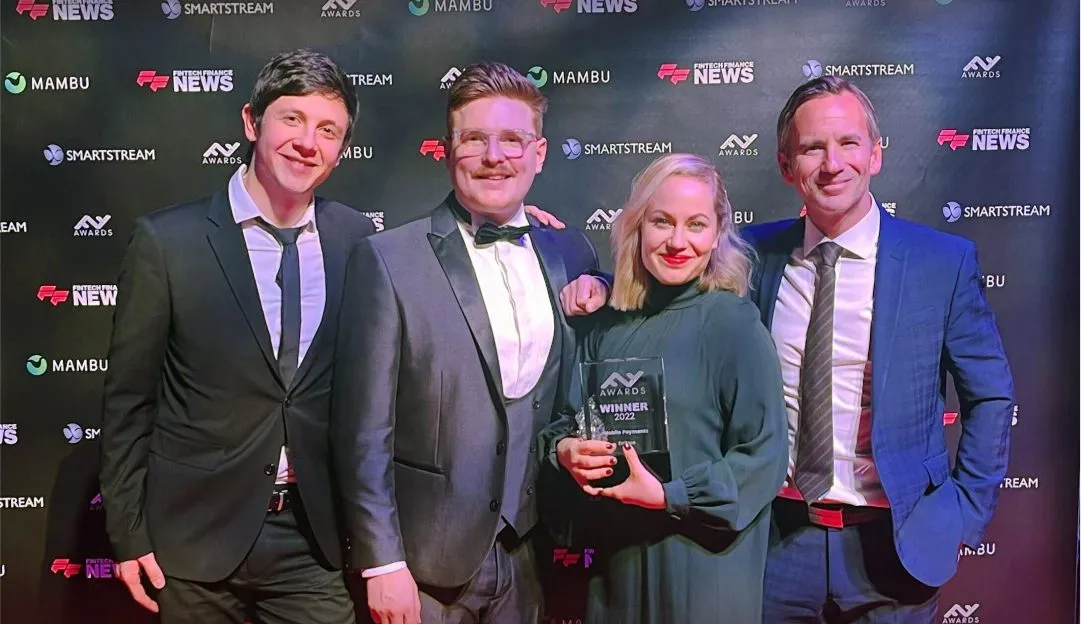 Image for Enfuce wins ‘Mobile Payments Award’ at the prestigious FF Awards