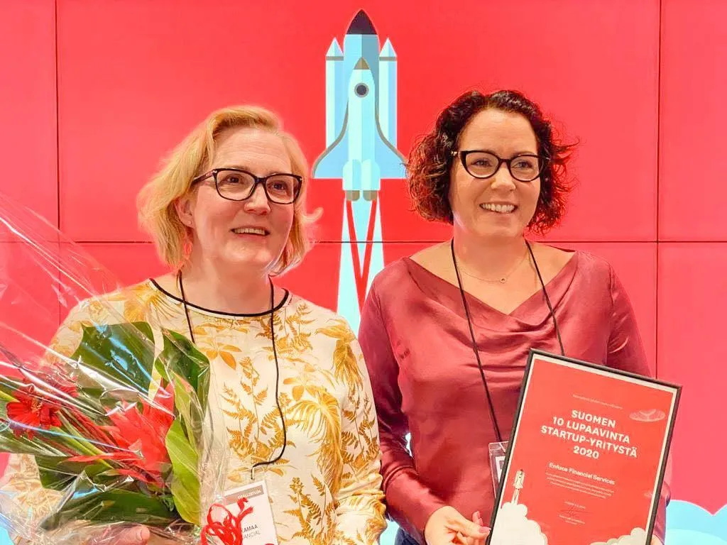 Image for Enfuce one of top 10 most promising start-ups in Finland